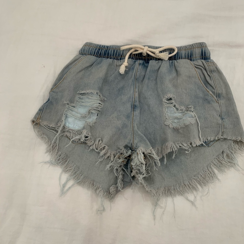 Hayden Los Angeles denim cotton shorts
